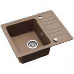 Akmens masės plautuvė HELIKA Notus SQ102AW-114