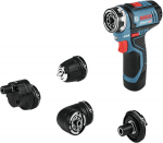 Akumuliatorinis gręžtuvas - suktuvas Bosch GSR 12V-35 FC, Full Set, 2x3.0Ah, GAL 12V-40, 06019H3000
