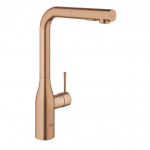 Plautuvės mai&scaron;ytuvas su i&scaron;traukiama žarna Grohe Essence 30270DL0, brushed warm sunset
