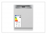 Įmontuojama indaplovė Miele G 7200 SCi, nerūdijančio plieno