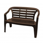 Suoliukas Progarden Flores Flores, juodas, 114 cm x 55 cm x 82 cm