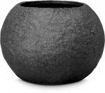 fleur ami &Oslash;60x43cm vazonas Rocky Globe 60, black granite