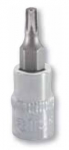 Galvutė su antgaliu Torx T15 1/4" Irimo blisteryje