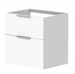 Spintelė po stalvir&scaron;iu KAME BIG, BUC/6-3DR/WSF10-BIG, 60 cm, Matinė balta