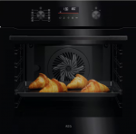 Įmontuojama orkaitė AEG 5000 serija, SurroundCook, SteamBake, NBA5P43AK, 71 l