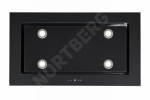 Įmontuojamas gartraukis Nortberg Astor Super Slim Black 96 cm