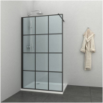 Juoda du&scaron;o sienelė Sanotechnik SOHO EN1206B, 120 cm