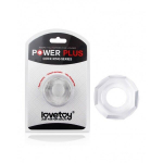 Power Plus penio žiedas Keturkampis (skaidrus)
