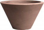 Nicoli &oslash;60x36cm vazonas Chiron 60 tabako spalvos