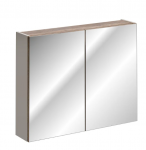 Vonios spintelė su veidrodžiu Comad SANTA FE TAUPE 84-80-A-2D