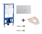 Potinkinis WC rėmas Mexen 4in1 Fenix Slim 6/4 L, 4,5/3 L, 60100 + 600202