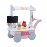 Medinis žaislas "Ledų vežimėlis"