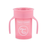 Twistshake buteliukas 360 nuo 6mėn rožinis 78928