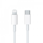 USB kabelis Apple MM0A3ZM/A 87W USB-C to Lightning 1.0m baltas