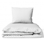 Ankras patalynė 2 d 135/100 40/60 pilki ta&scaron;kiukai balta