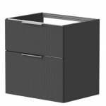 Spintelė po stalvir&scaron;iu KAME BIG, BUC/6-3DR/GSF10-BIG, 60 cm, Grafitas