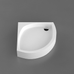 Akmens masės du&scaron;o padėklas Vispool C-90 (be sifono)