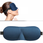 Akių kaukė miegui WAYA 3D Comfort EM-3D04, mėlyna