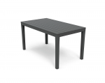 Lauko stalas Progarden Sumatra, pilkas, 138 cm x 80 cm x 72 cm