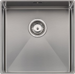 Montuojama po stalvir&scaron;iu metalinė plautuvė Reginox Florida 40X40, R26274