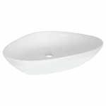 Trikampis praustuvas 59 x 39 x 13 cm, baltas