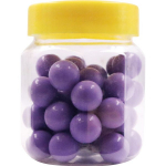 Karoliukų stiklainis (40 vnt.) Violetinė
