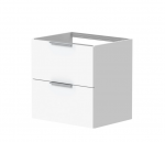Spintelė po praustuvu arba stalvir&scaron;iu Kame LIRIS, BUC/6-3DR-V8/D02-LIR, 60 cm, Matinė balta