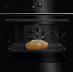 Įmontuojama orkaitė AEG 5000 serija, SurroundCook, SteamBake, TA5PB53APB, su maisto termometru, 71 l