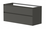 Spintelė po dvigubu praustuvu Kame LOFT, BUD/12-3DR/D27-LFT, 120 cm, Grafitas