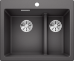 Virtuvinė plautuvė Blanco PLEON 6 Split 521690, akmens pilka