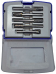 Karbidinių frezų rinkinys, &Oslash;8mm, HALF BOX, 5vnt