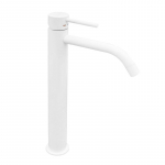 Auk&scaron;tas praustuvo mai&scaron;ytuvas Paffoni Light LIG 081 BO, baltas matinis