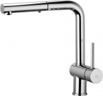 Virtuvės mai&scaron;ytuvas su i&scaron;traukiama žarna Paffoni Light, LIG285CRMET