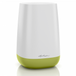 Vaza Lechuza Yula white/green semi-gloss, 13873