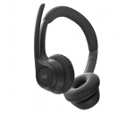 Logitech Zone 300 Belaidės ausinės Bluetooth, Midnight Black