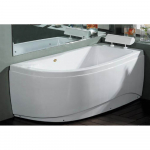 Akrilinė vonia B1680, de&scaron;ininė, 150cm, empty