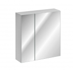 Vonios spintelė su veidrodžiu Comad LEONARDO WHITE 84-60-B-2D