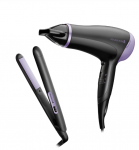 Plaukų džiovintuvo ir tiesintuvo rinkinys Remington STYLE ESSENTIALS GIFT SET D3016GP