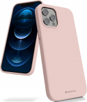 Dėklas Mercury Silicone Case Samsung S901 S22 5G rožinio smėlio