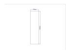 Du&scaron;o kabinos &scaron;oninis stiklas tiesus 370x1505 grey 3.27.