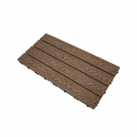 Lauko grindų danga, ruda, 30 x 60 x 2 cm, 10 vnt