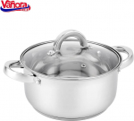 Puodas nerūdijančio plieno su teflono danga 3.9L 20x10.5cm VN-HJ-39L VANORA