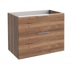 Spintelė po praustuvu Kame BIG, BU/8-3DR/19-BIG, 80 cm, Tabako ąžuolas