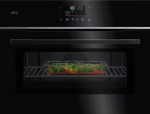 Įmontuojamoji kompaktinė orkaitė AEG 6000 serija, CombiQuick, TK6NK40PB, 44 l
