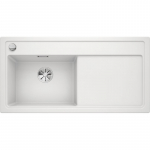 Akmens masės plautuvė BLANCO ZENAR XL 6 S 524001 Balta, dubuo kairėje