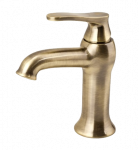 Bronzos spalvos praustuvo mai&scaron;ytuvas OMNIRES ART DECO