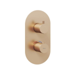 Potinkinis termostatinis mai&scaron;ytuvas Ravak Espirit ES 063.60RGB.O2.RB07C X070360, rose gold (be potinkinės dėžutės)