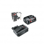 Akumuliatoriaus ir įkroviklio komplektas Bosch Starter Set, 18 V, 1x2,5 Ah, 1600A031T4