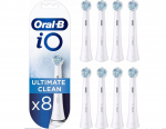 Dantų &scaron;epetėlių antgaliai Oral-B iO Ultimate Cleaning white, 8 vnt