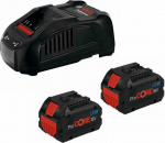 Pradžios komplektas Bosch 2 x ProCORE18V 5.5Ah + GAL 1880 CV Professional, 1600A0214C